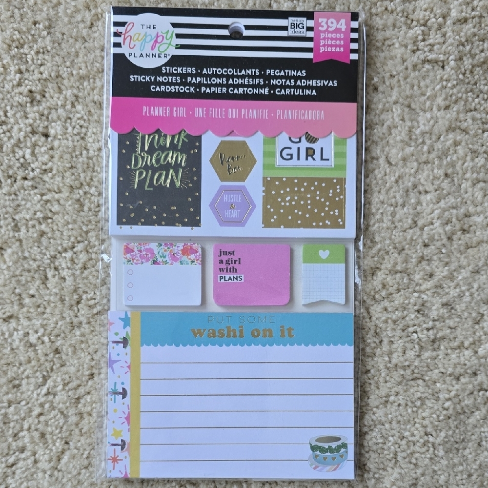 New The Happy Planner Girl Multi Accessory Pack 394Pc